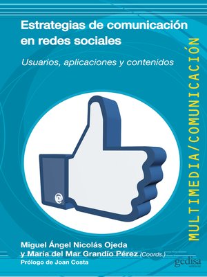cover image of Estrategias de comunicación en redes sociales
